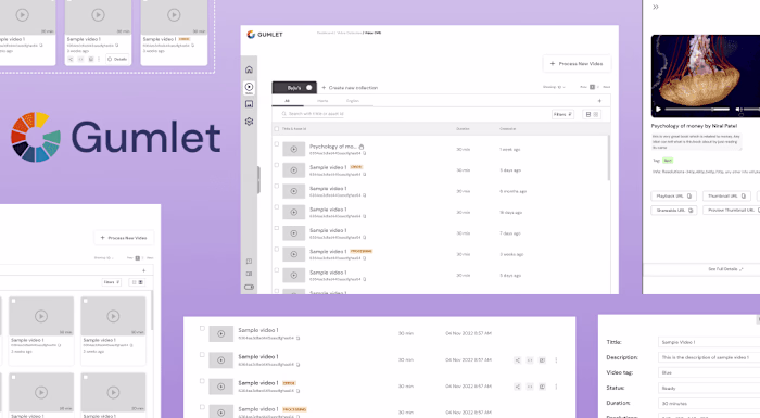 Improving Gumlet’s CMS ( Funded by Sequoia capital )