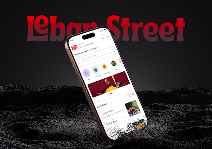 Leban Street  |  Restaurant Mobile Web App Design