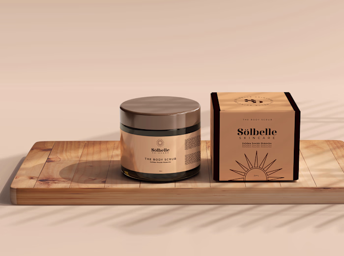 Brand & Packaging design for a Skincare product.