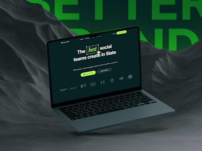 Slate - Framer Website 