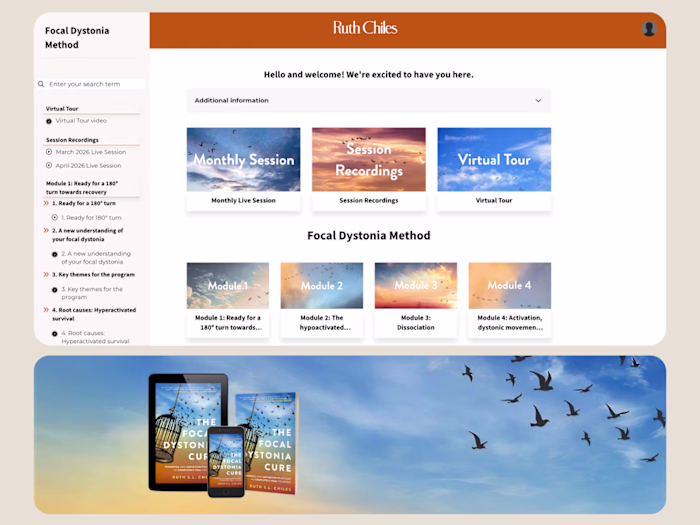 Kajabi Migration for Focal Dystonia Method