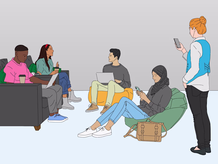 University Student Illustration