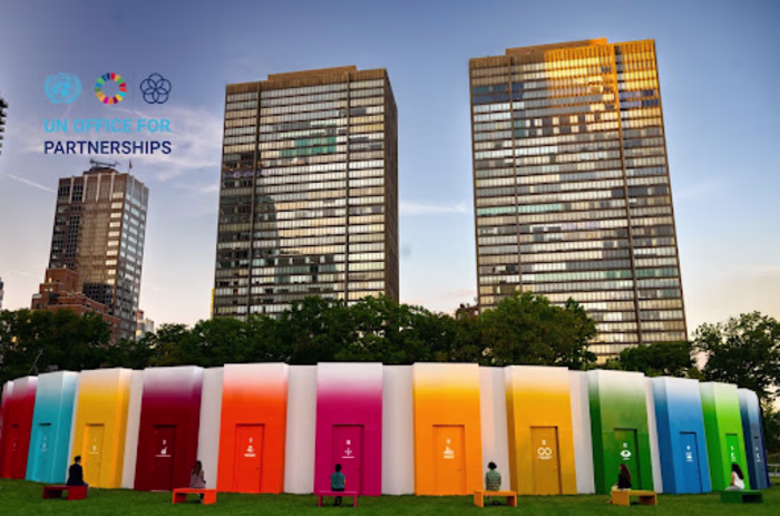 The SDG Pavilion at the UN Headquarters in New York