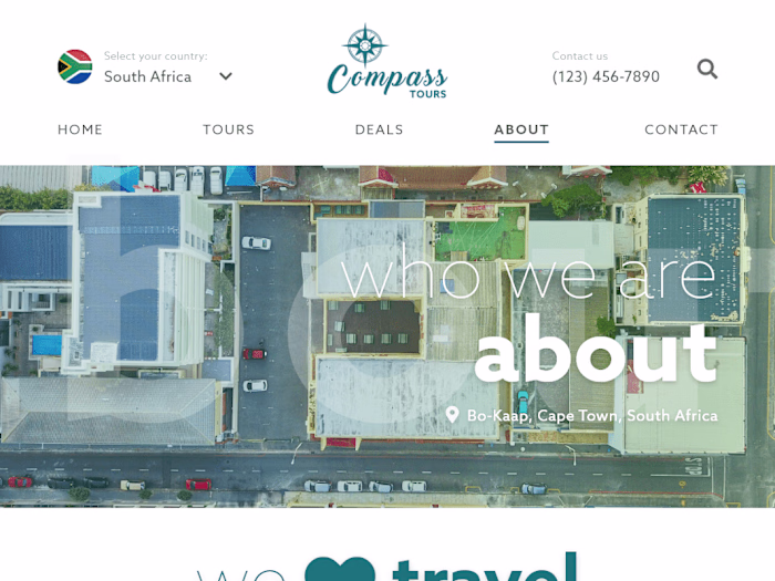 Compass Tours (Concept)