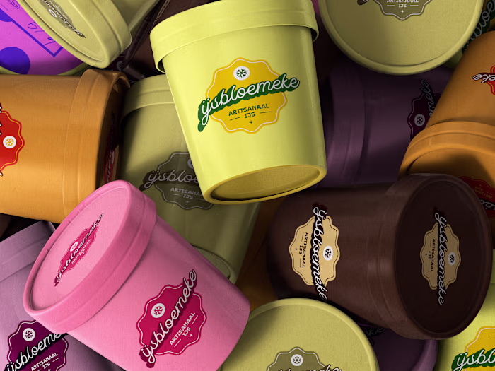 🍦🍦  Ice Cream logo design  🍦🍦