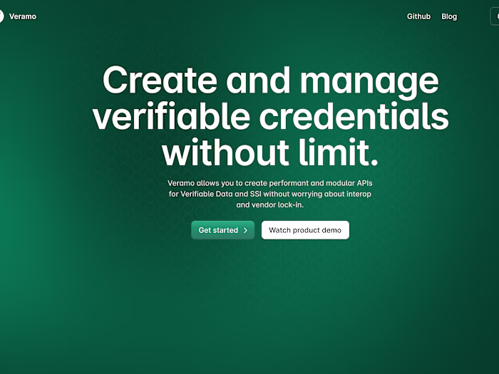Redesigning Veramo to improve layout and express value