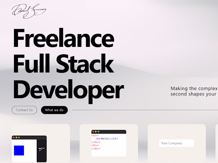 Personal Website