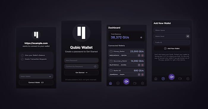 Chrome Extension — Qubic Wallet