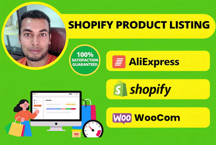 Shopify Store Optimization and Product Listing