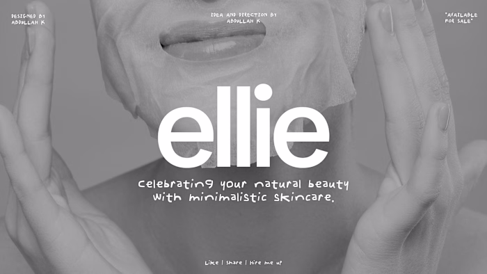 Branding and Packaging Design | Skincare | Ellie :: Behance