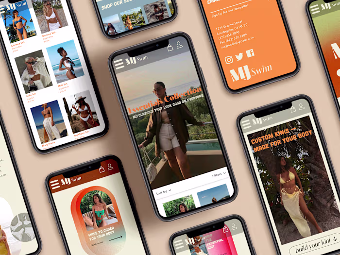 Interactive E-Commerce Brand & Website