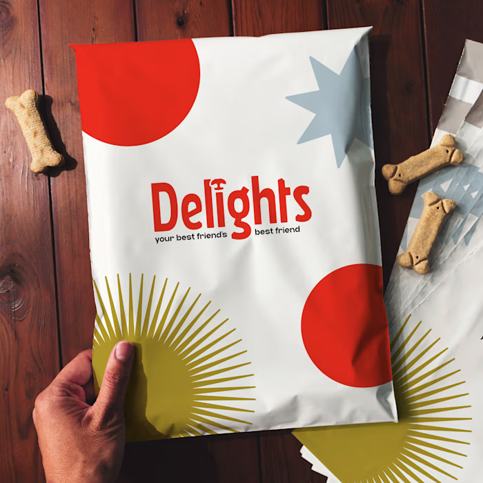 Brand Identity Design and Package Design - Delights