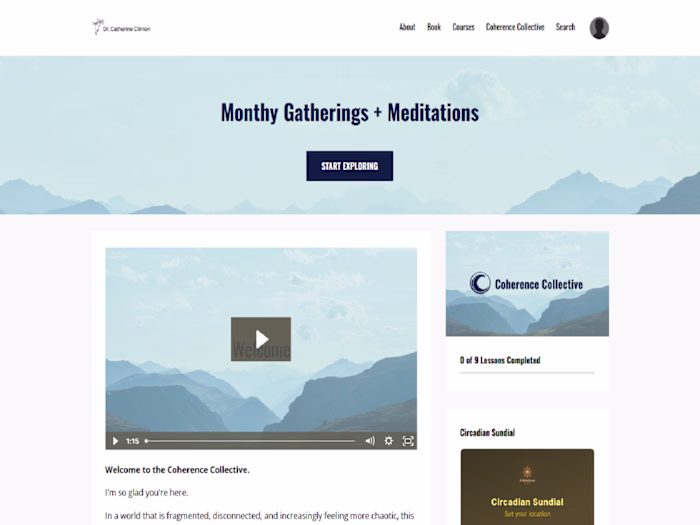 Health App MVP into Kajabi