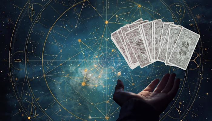 One of my current projects - Business card for an Astrologer
