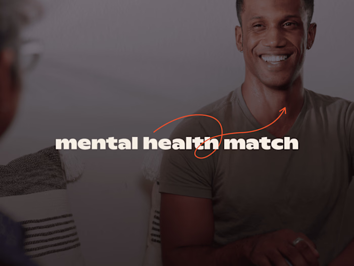 Find the right therapist with Mental Health Match