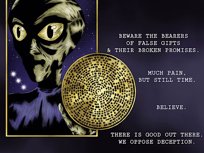 April 14th 2024 - 2002 Binary Disc Alien Crop Circle