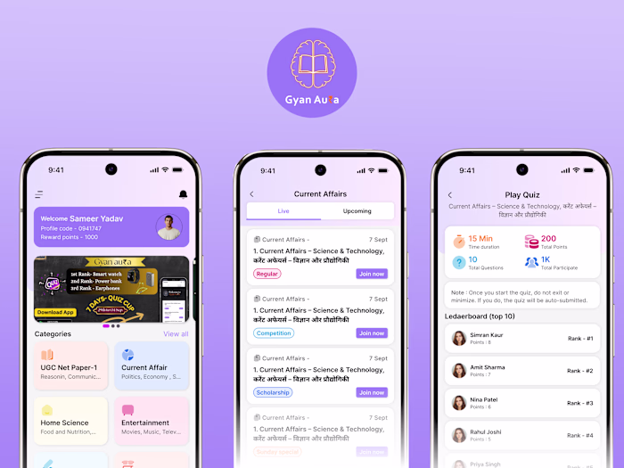 Gyan Aura: Transforming Learning with Rewards