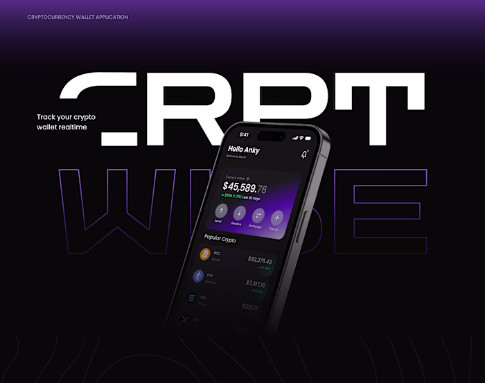 CRPTWISE - Crypto Wallet & Portfolio Management App
