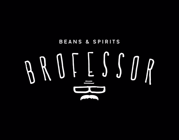 Brofessor Beans & Spirits - logo design
