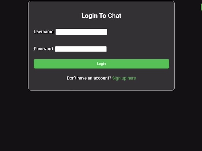 Talky - online chatting app
