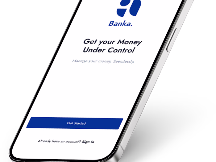 Banka - A fintech Landing Page built with Webflow