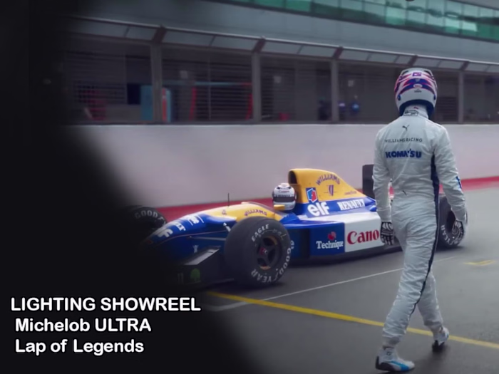 LIGHTING SHOWREEL - Michelob ULTRA Lap of Legends