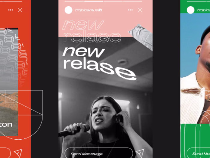 Tropica Music & Film - Logo Design, Visual Identity & Webdesign