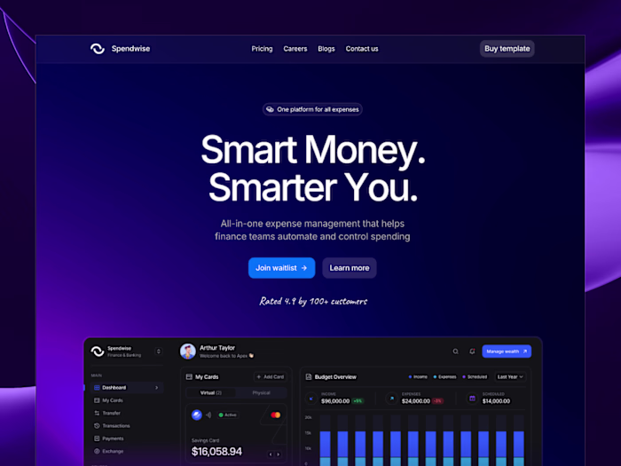 Framer SAAS website development