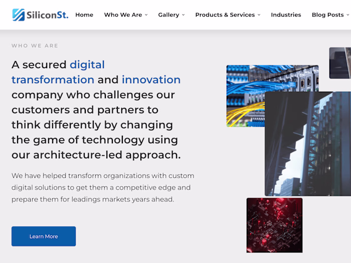 Corporate Website Developed with Wordpress