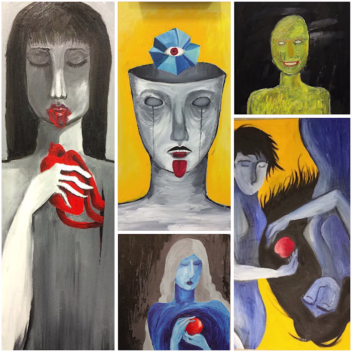 Oil Paintings for Publications