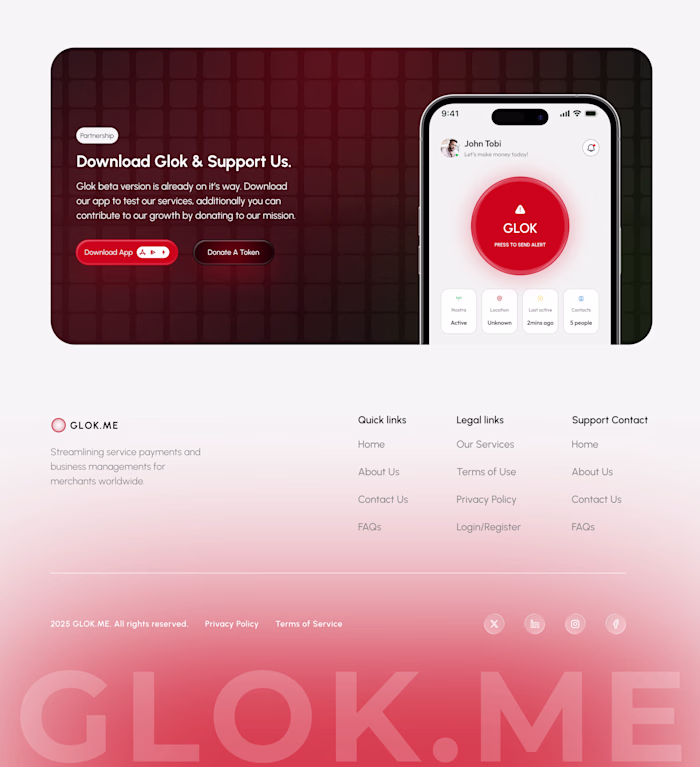 CTA + Footer section excellence 🖌️: Clean, clear, attention...