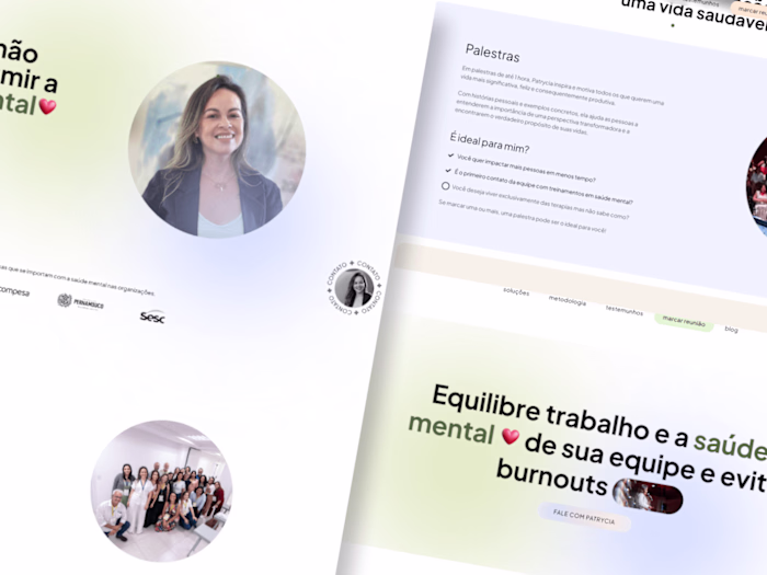 Landing Page For B2B Wellness Coach (Branding + Development)