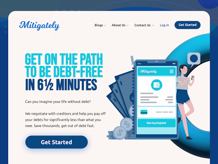 Mitigately Website - Webflow Development