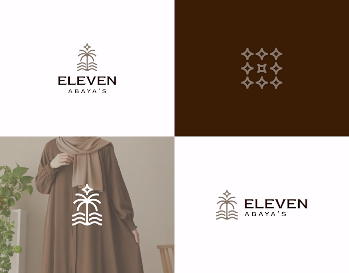 Elegant and Timeless Brand Identity for Eleven Abaya's