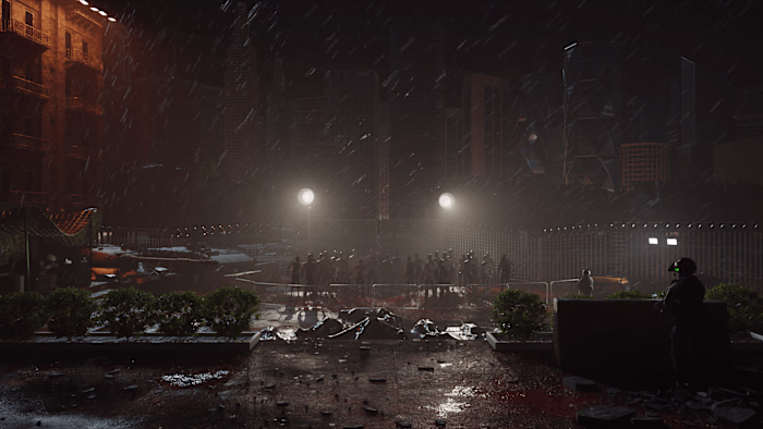 Zombie Apocalypse Background animation for Livestream