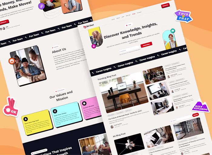 Bel Snel Landing Page 