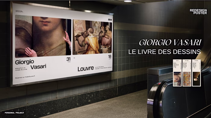 Redesign Poster [Louvre Museum]