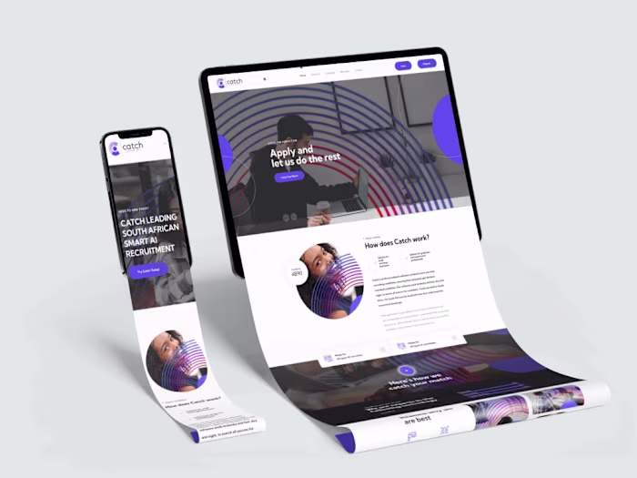 Catch Talent - Brand identity for a start up company