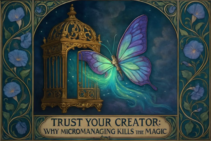 Trust Your Creator: Why Micromanaging Kills the Magic