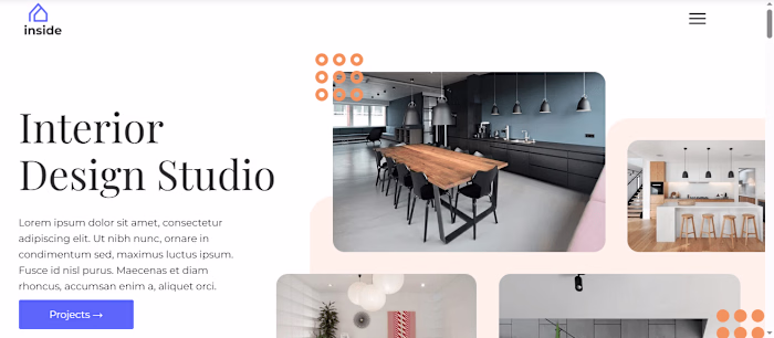 Elegant Interior Design Website for a Seamless Client Experience
