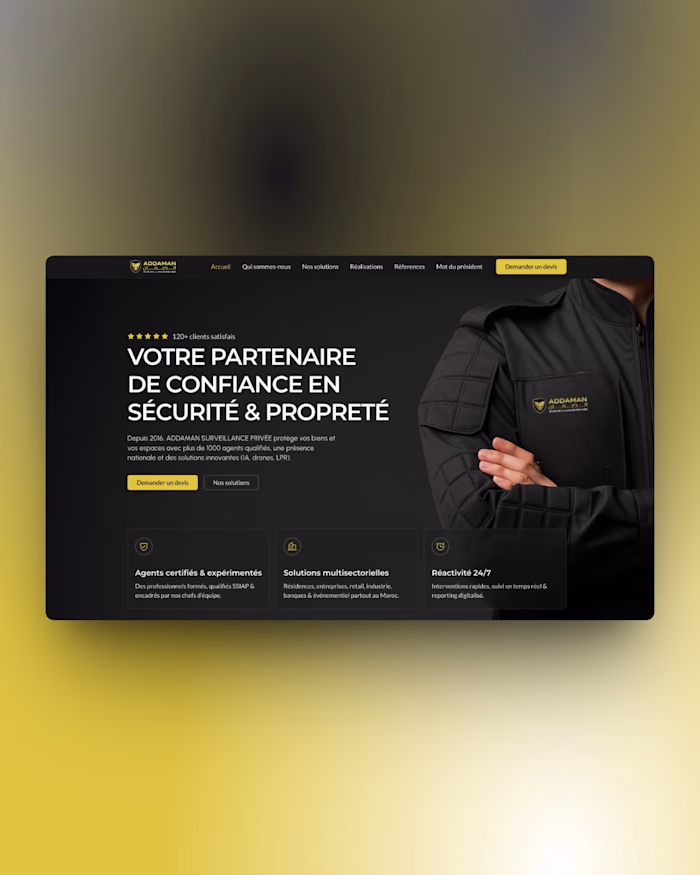 Addaman Group Corporate Website Design & Development