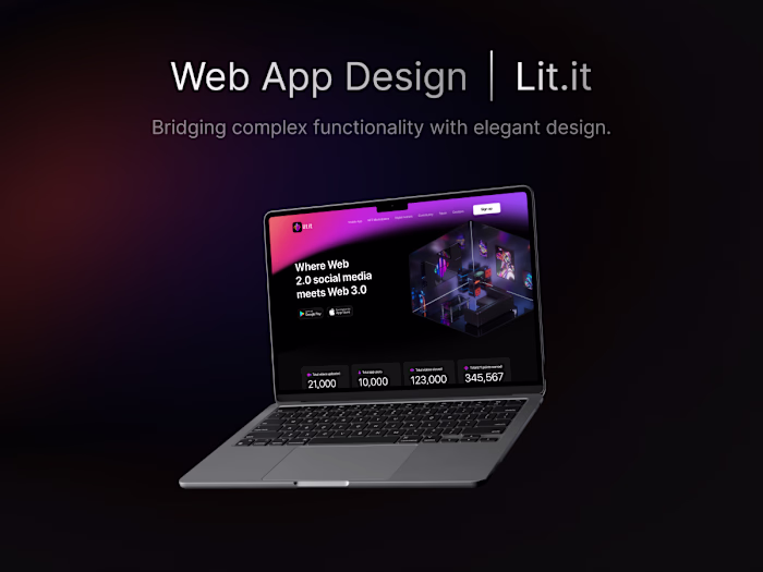 Lit.it Platform Interface Design