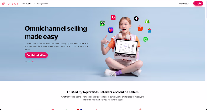 Backend Systems Development for Forstok's E-commerce Platform
