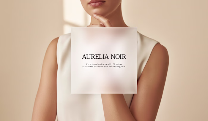 Aurelia Noir | Luxury Landing Page