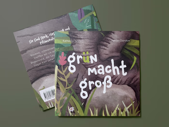 "Grün macht groß" Vegan Children's Book