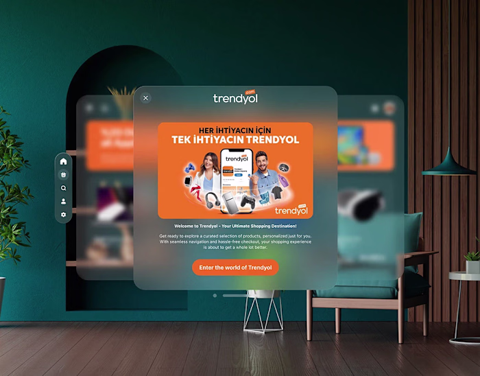Trendyol Concept UI - Vision OS