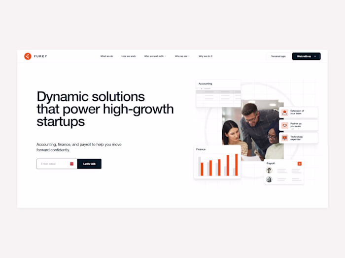 Furey Financial - Webflow Development