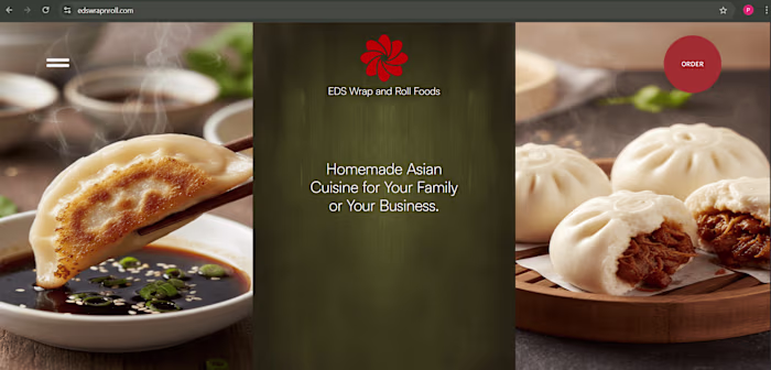 Custom Website Design for EDS Wrap N Roll