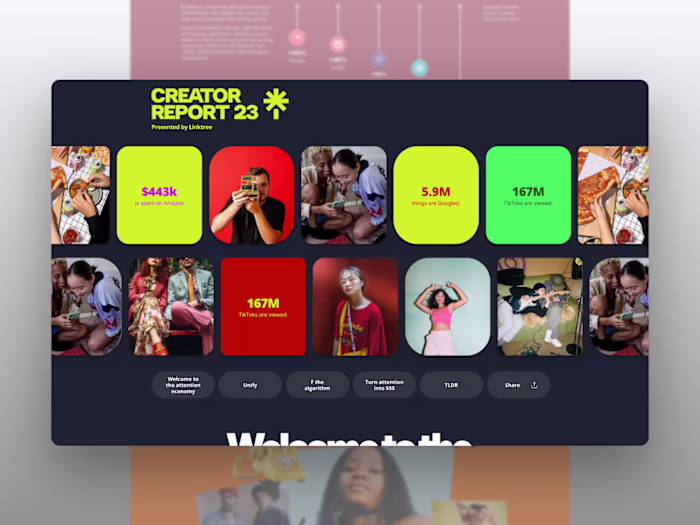 Custom Framer Website Design for Linktree