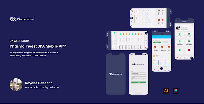 Pharmainvest Mobile App - CASE STUDY - 